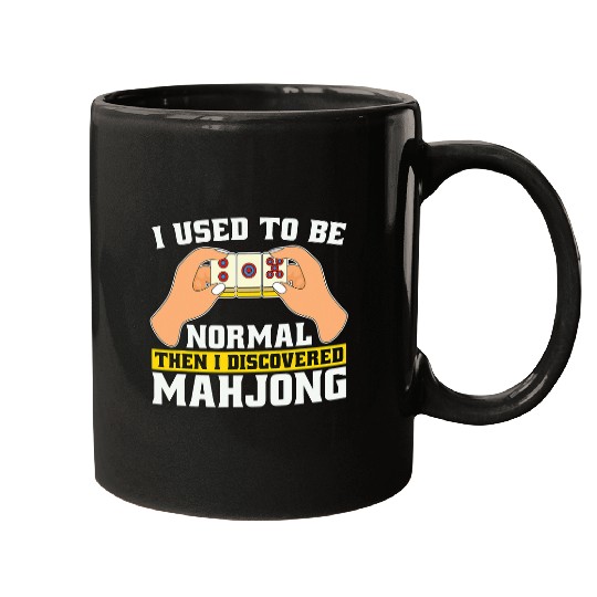 I Used To Be Normal Then I Discovered Casino Betting Mahjong Mugs