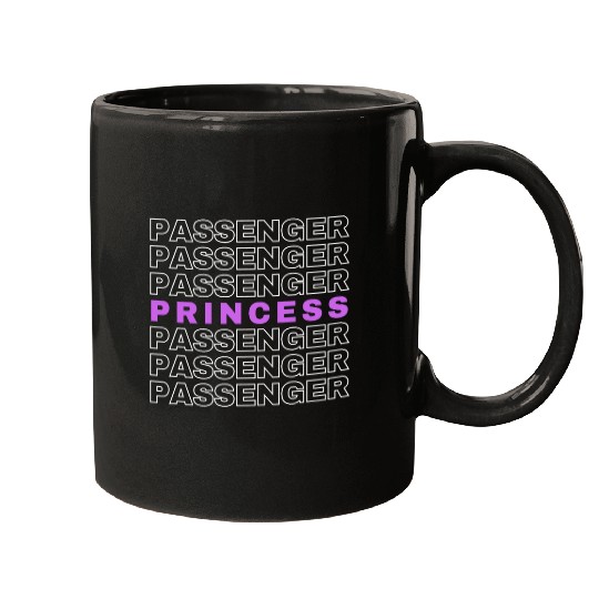 Passenger Princess Funny Girls Trip Summer Copilot Mugs