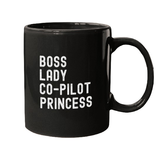 Passenger Princess Funny Girls Trip Summer Copilot 2 Mugs