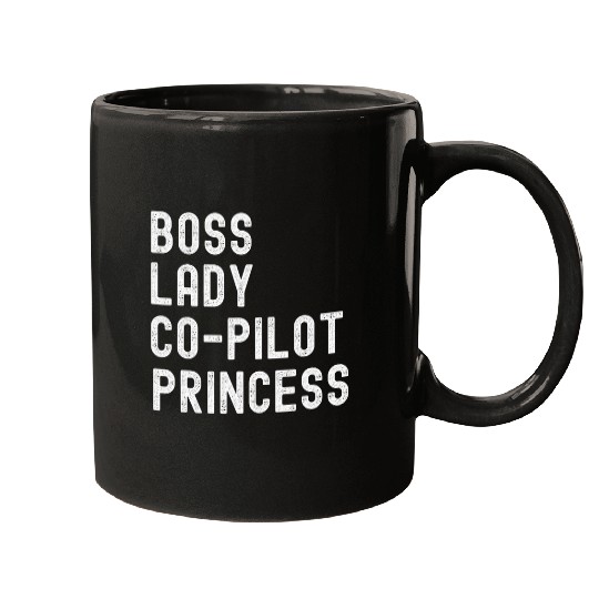 Passenger Princess Funny Girls Trip Summer Copilot 2 Mugs