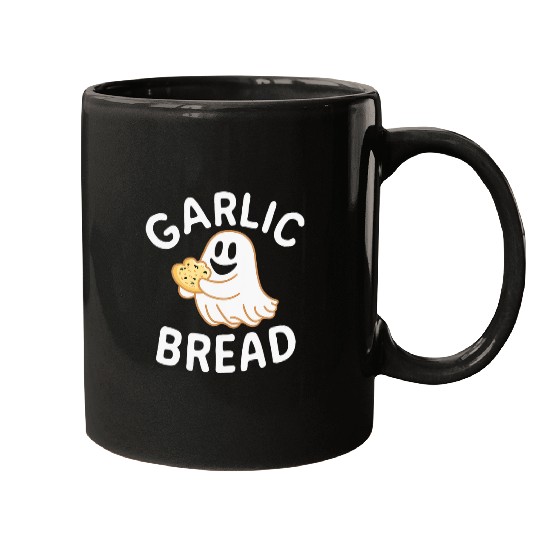 Halloween Garlic Bread ghostss Horror Party Costume Mugs