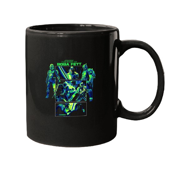 Star warss The Book Of Boba Fett Paz Vizla Mando Darksaber Mugs