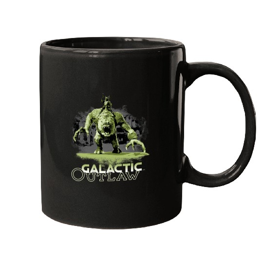 Star warss The Book of Boba Fett Galactic Outlaw Rancor Rider Mugs