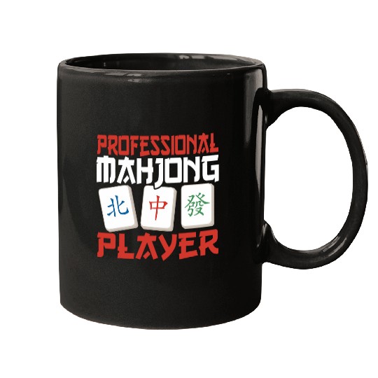 Professional Mahjong Player Mugs