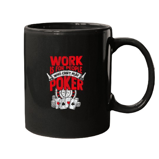 Pokers Gifts Gambling Casino Player Blackjack Jackpot Mugs