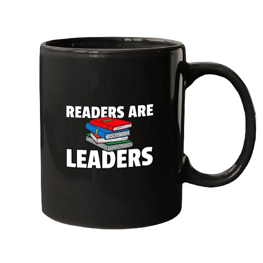 Readers Are Leaders Book Librarian Bookworm Teacher Mugs
