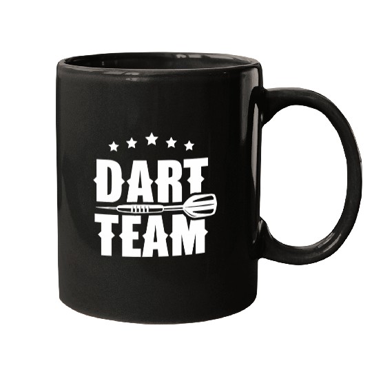Dart Team Squad Darts Crew Mugs
