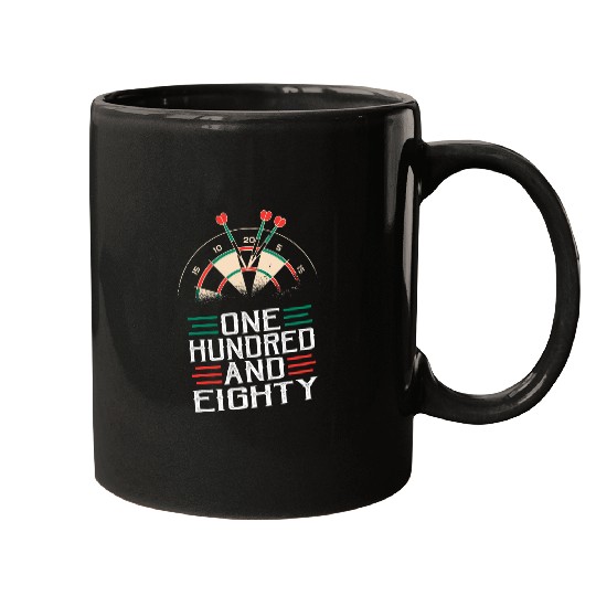 Darts Dart Player Dart Team Design One Hundred Eighty Mugs