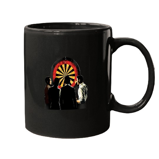 Darts Dart Team Player Throwing Sport Mugs