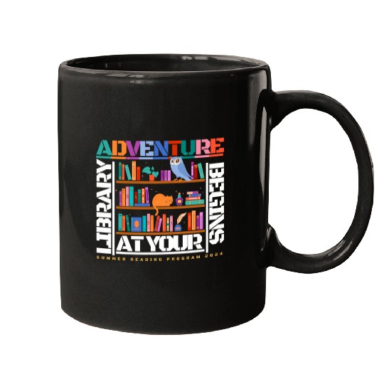 Summer Adventure Begins At Your Library Summer Reading 2024 Mugs