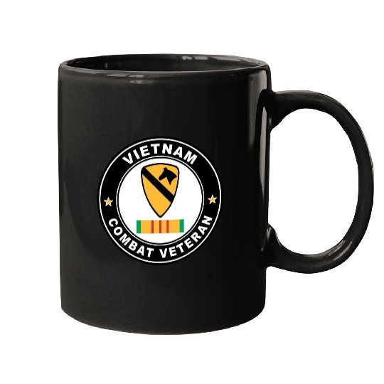 1st Cavalry Division Vietnam Combat Veteran Mugs