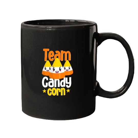 Halloween Team Candy Corn Funny Candy Corn 2 Mugs