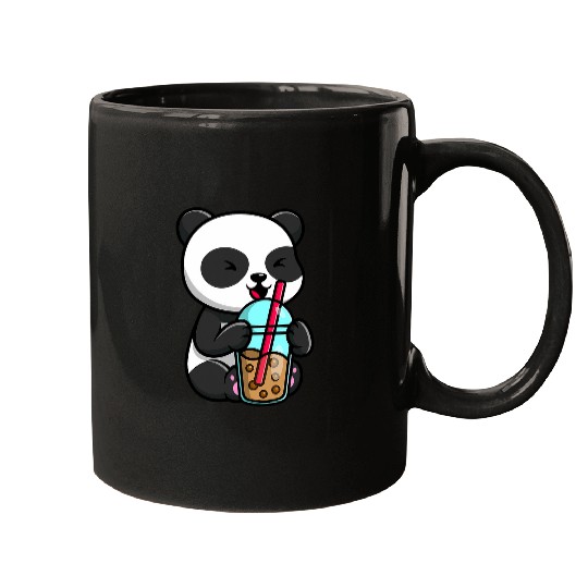 Cute Panda Bubble Tea Boba Milk Tea Kawaii Gift Idea 1 Mugs