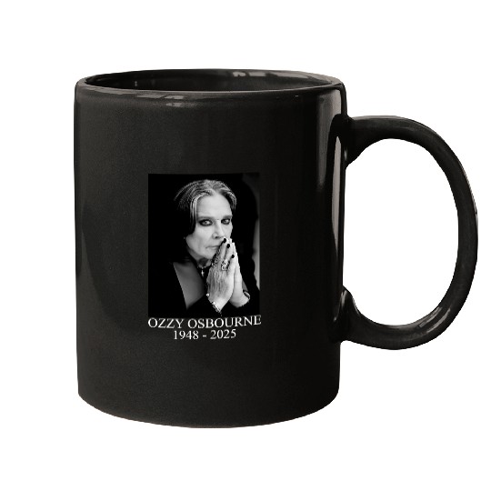 Remembering Ozzy Osbourne 1948-2025 Coffee Mug 11oz and 15oz
