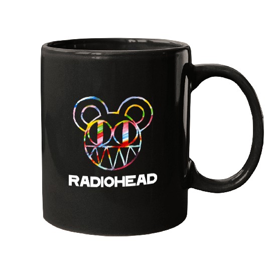 Radiohead Colorful Bear Head Mugs
