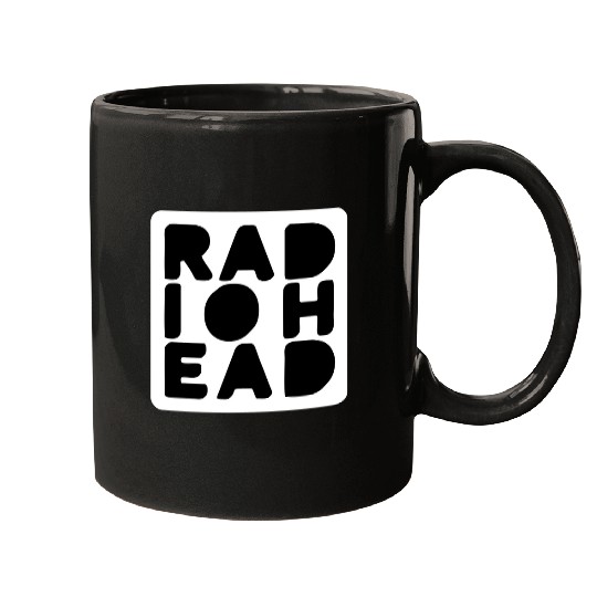 Radiohead Solid White Mugs
