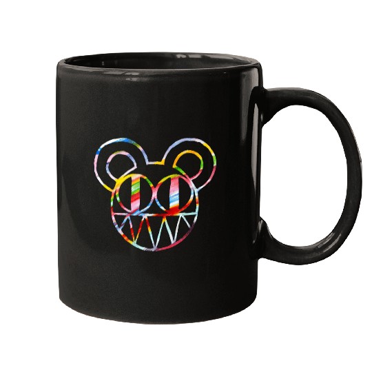 Radiohead Colorful Bear Head Mugs