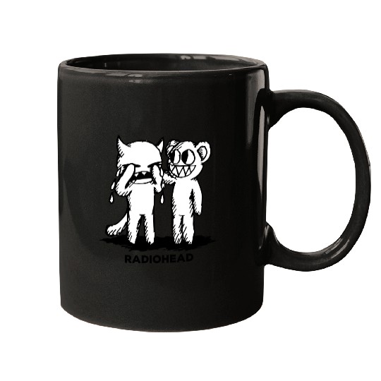 Radiohead Don't Cry Black Mugs