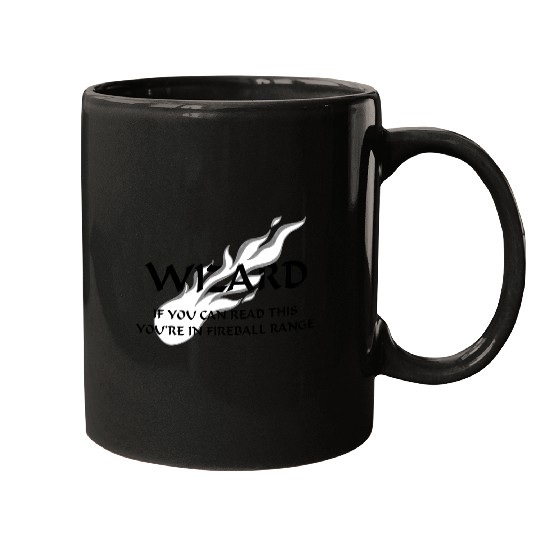 Wizard - Fireball Range Mugs