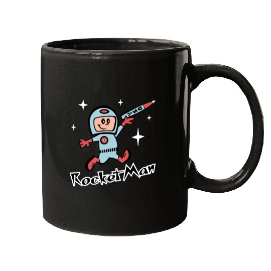 Rocket Man Mugs