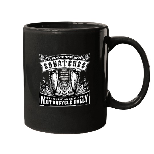 Rotten Squatches Stinkin' Skunk Ape Rally Mugs