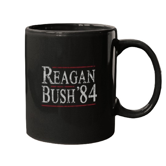 Reagan Bush 84 Mugs
