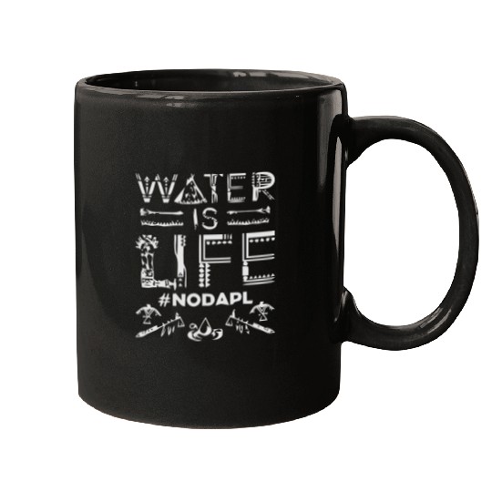 Water is Life #NoDAPL Mugs