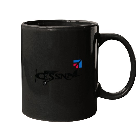 Cessna Aircraft Aviation Airplane Mugs