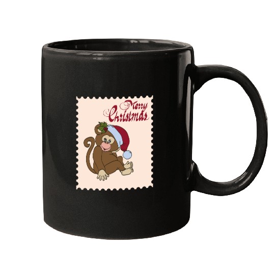 Christmas monkey Mugs