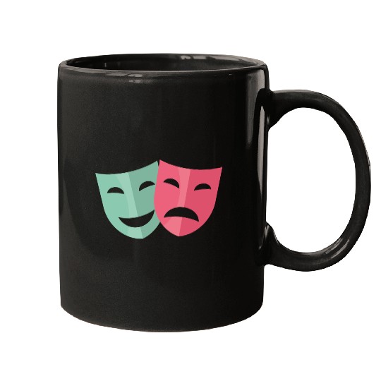 theater mask Mugs