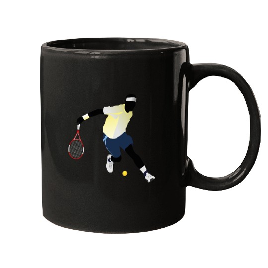 tennis player Mugs