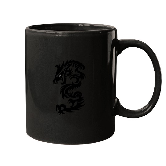 Tribal dragon Mugs