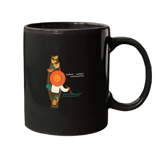 Fruit merchant Mugs