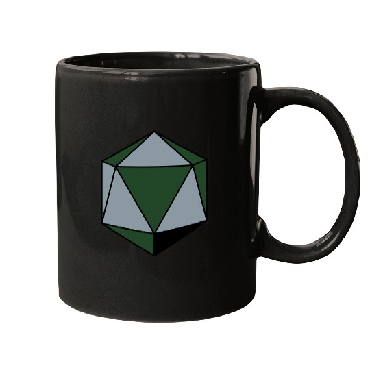platonic solid Mugs