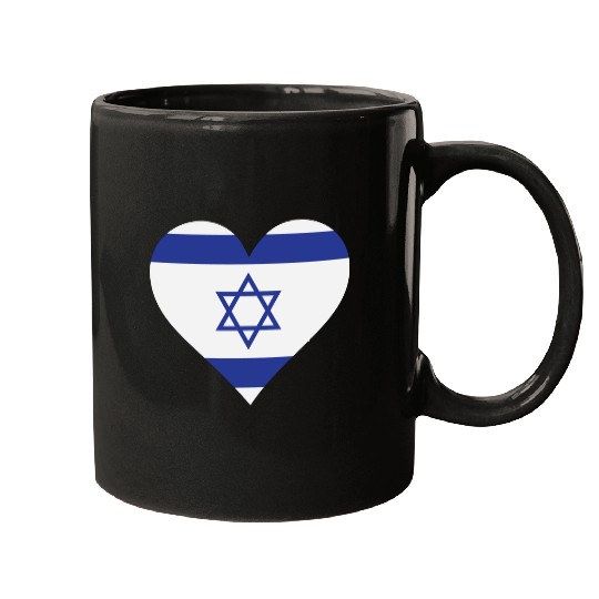 A Heart For Israel Mugs