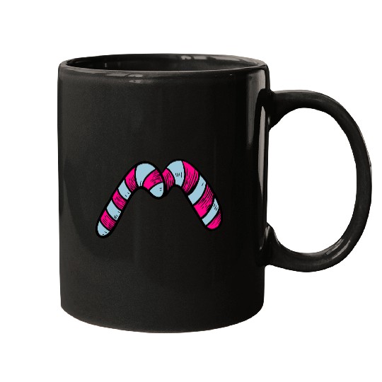 Candy canes "M" Mugs