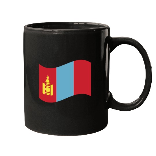 flag mongolia Mugs