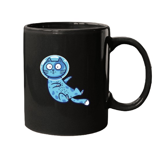 Space cat Mugs