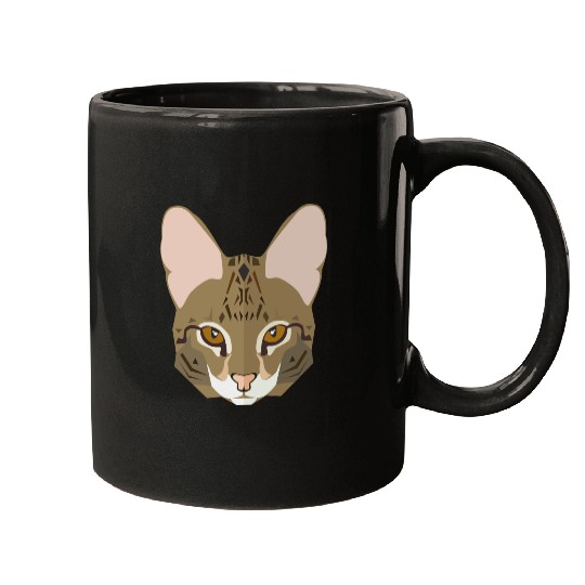 Cat face Mugs