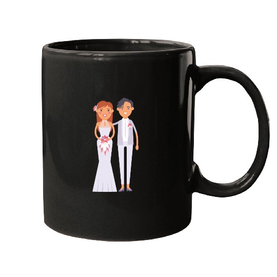 wedding couple Mugs
