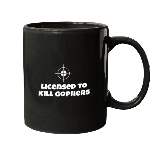 Licensed To Kill Gophers - Caddyshack Mugs
