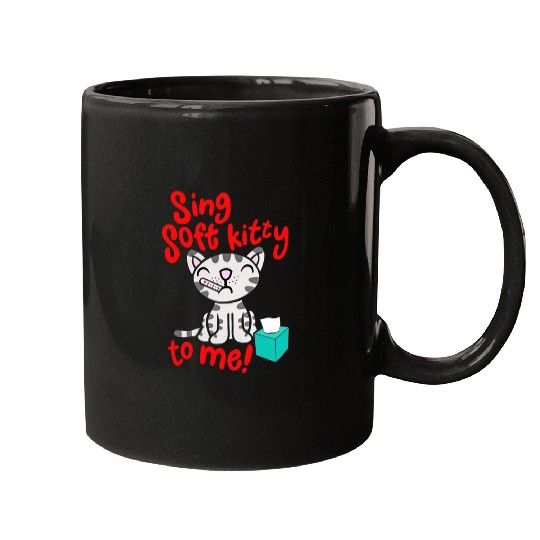 Theory Sing Soft Kitty Song Mugs