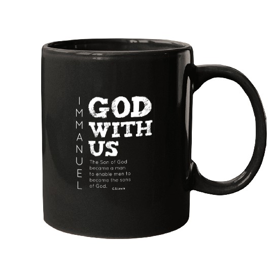 Immanuel, God with us Mugs