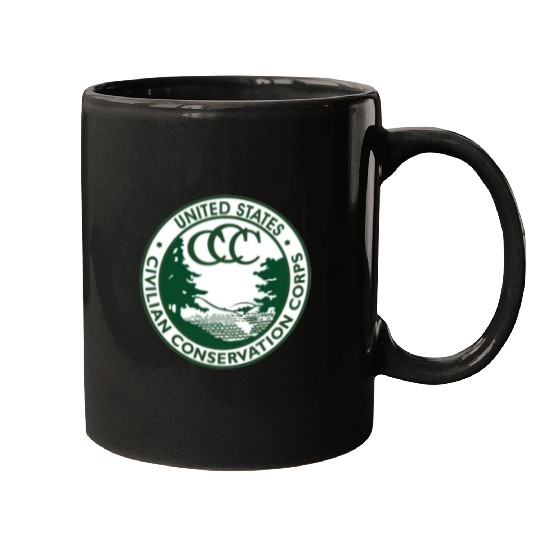Civilian Conservation Corps Mugs Vintage CCC 1940s America Gift Mugs