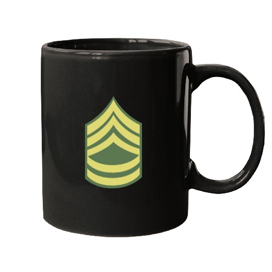 Military uniform US Army Sergeant First Class SFC Mugs