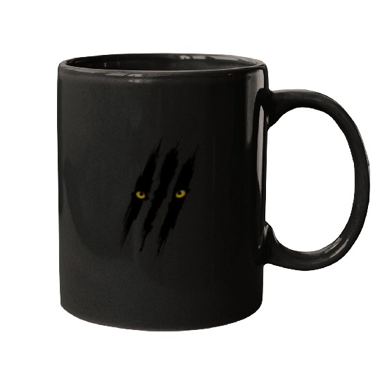 Black Panther Scratch Mugs