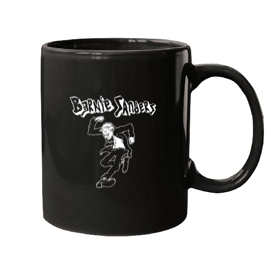 Bernie Sanders Punk Rock Circle Jerks Unisex berni Mugs