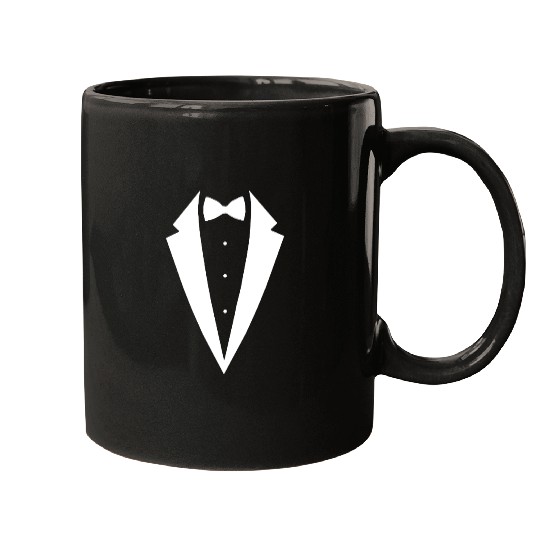 Men s Tuxedo Running Tuxedo Mugs