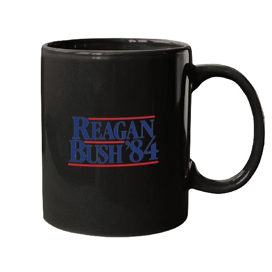 Reagan Bush '84 Mugs