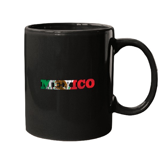 Mexico Mexican Flag Mugs